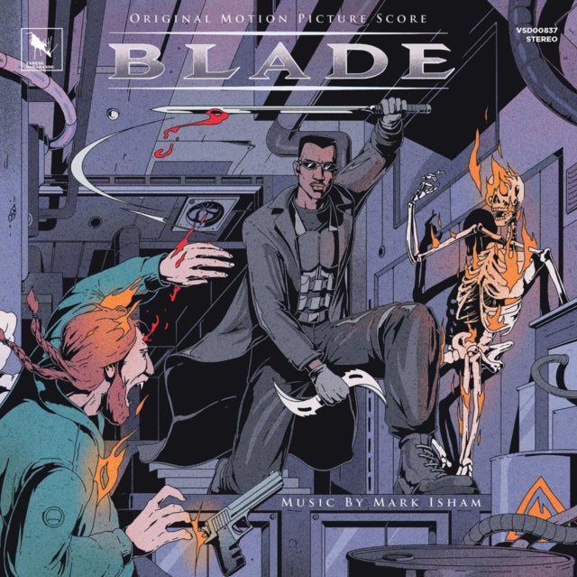 Blade (Soundtrack) [2LP] (Blood Splatter Clear Vinyl Deluxe Edition)