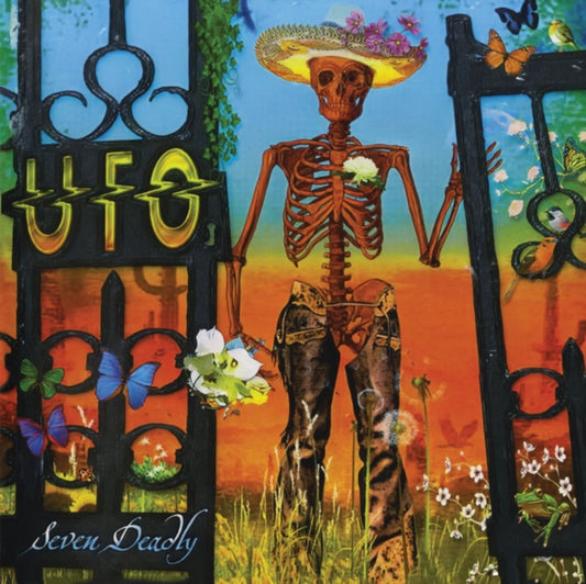 UFO – Seven Deadly [Blue Vinyl LP] cover artwork