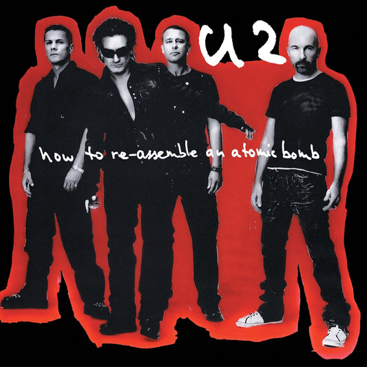 U2 – How to Re-Assemble an Atomic Bomb [Red & Black Marbled Vinyl] cover artwork