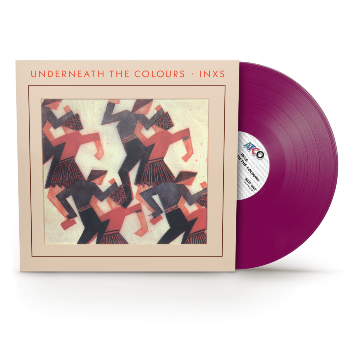 Underneath The Colours Grape Vinyl LP