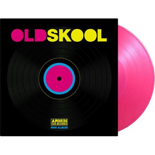 Armin Van Buuren – Old Skool - Mini Album [Translucent Magenta Colored Vinyl] cover artwork