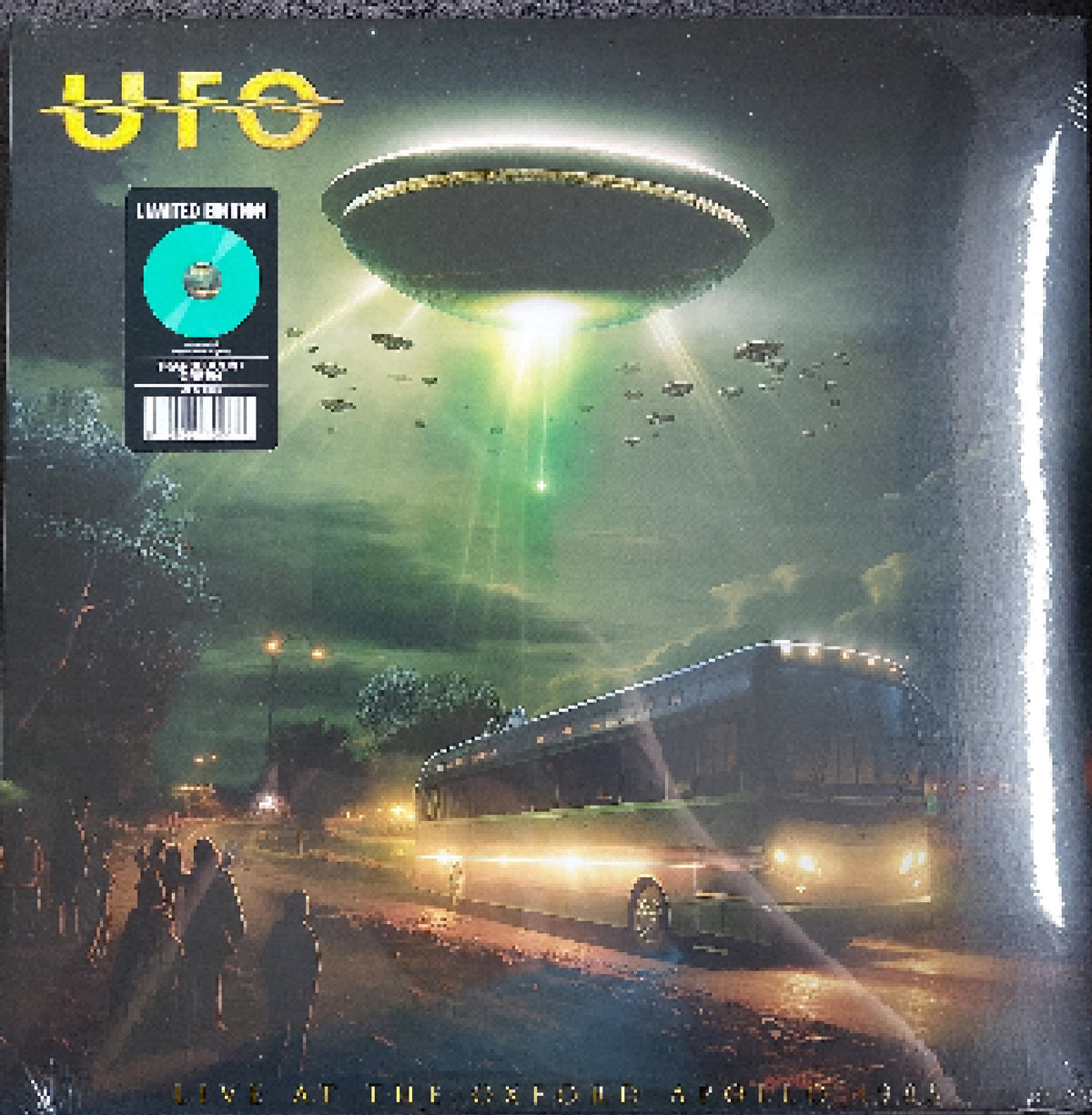 UFO – Live At The Oxford Apollo 1985 cover artwork