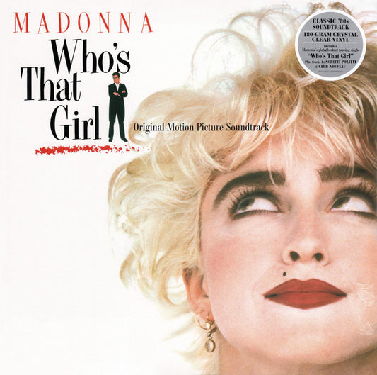 Madonna – Who's That Girl [Clear Vinyl LP] — cover artwork