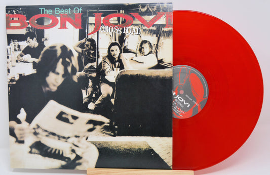 Bon Jovi – Cross Road [Red Vinyl] cover artwork