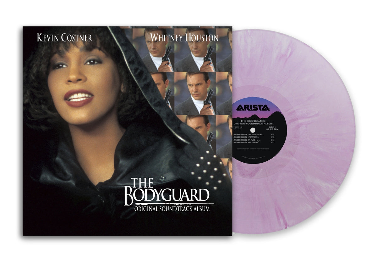 Whitney Houston – The Bodyguard (Original Soundtrack) [Smokey Lavender LP] cover artwork