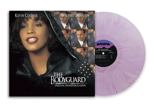 Whitney Houston – The Bodyguard (Original Soundtrack) [Smokey Lavender LP] cover artwork