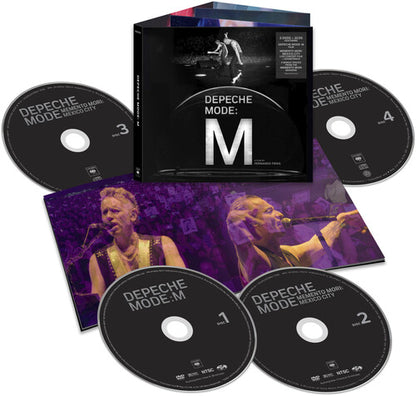 Depeche Mode — Depeche Mode: M [2DVD + 2CD] — product and packaging