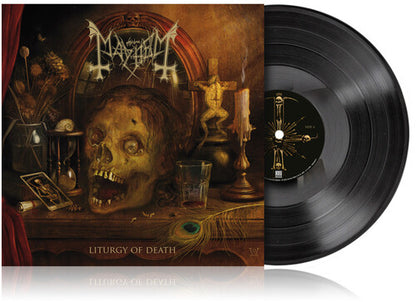 Mayhem — Liturgy of Death [LP]; artwork and packaging