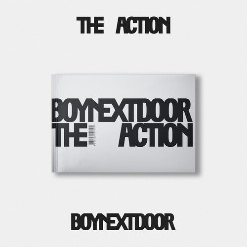Boynextdoor 5th Ep (The Action) (Loading Version) [CD] (96 Page Photobook Photocard Sticker Pop-Up Card Tabloid Poster Photo Print Film Roll)