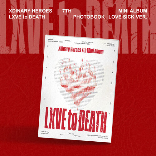 Lxve To Death (Love Sick Version) [CD] (Photobook Cover Sticker 104 Page Photobook Trading Card 4