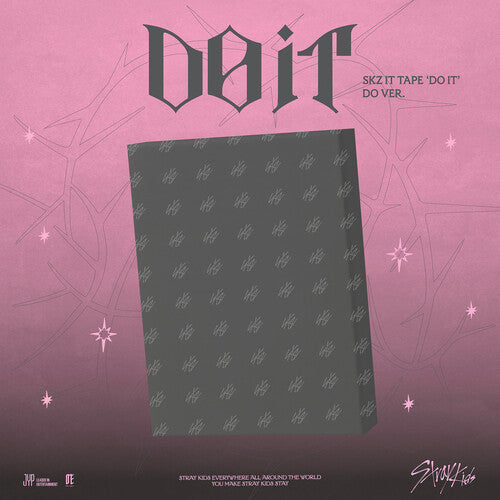 Skz It Tape 'Do It' (Do Version) [CD] (Photobook Photocard Do It Mirror Lyric Postcard Set 4 Of 8 Postcards Folded Poster Unit Photocard)