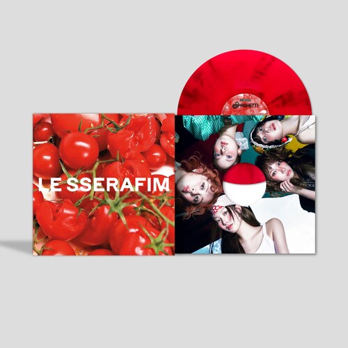 1st Single Album "Spaghetti" [12"] (U.S. Exclusive Tomato Red Vinyl 3 Stickers Photocard Set Lyric Insert