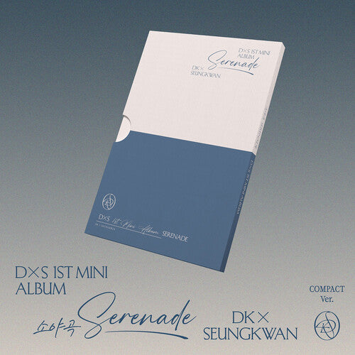 Dxs 1st Mini Album 'serenade' (Compact Version) [CD] (12 Page Photobook 12 Page Credit Book Sticker Photocard Lyric Card)
