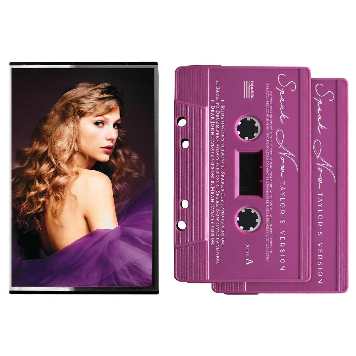 Taylor Swift – Speak Now (Taylor’s Version) [2 Cassettes] cover artwork
