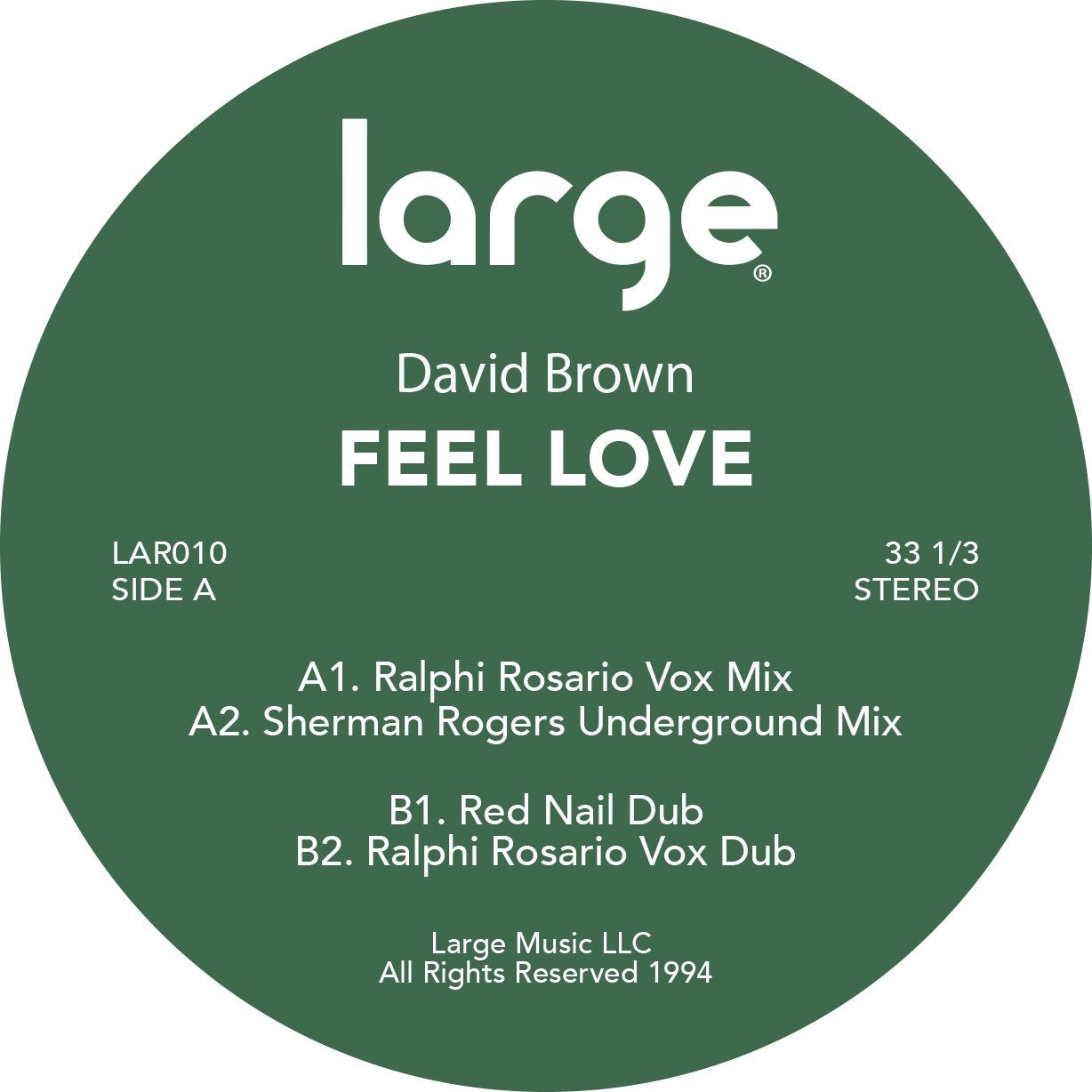 Feel Love [12" Vinyl]