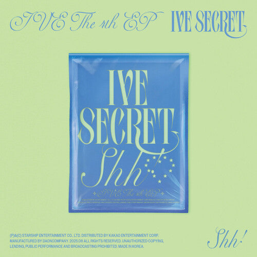 Ive The 4th Ep Ive Secret (Shh Version) [CD] (Photobook Folded Photocard Instant Photo Sticker U.S. Exclusive Photocard)