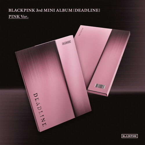 Blackpink 3Rd Mini Album (Deadline) Pink Version [CD] (72 Page Photobook 4 Selfie Photocards 4 Stickers Graphic Sticker Group Folded Poster)