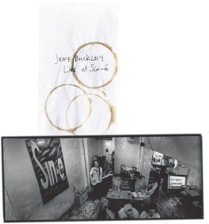 Jeff Buckley — Live at Sin-é [4LP Box Set]; artwork and packaging