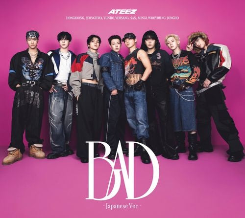 ATEEZ - BAD (Japanese Version Limited Edition A) [CD 36 Page Booklet