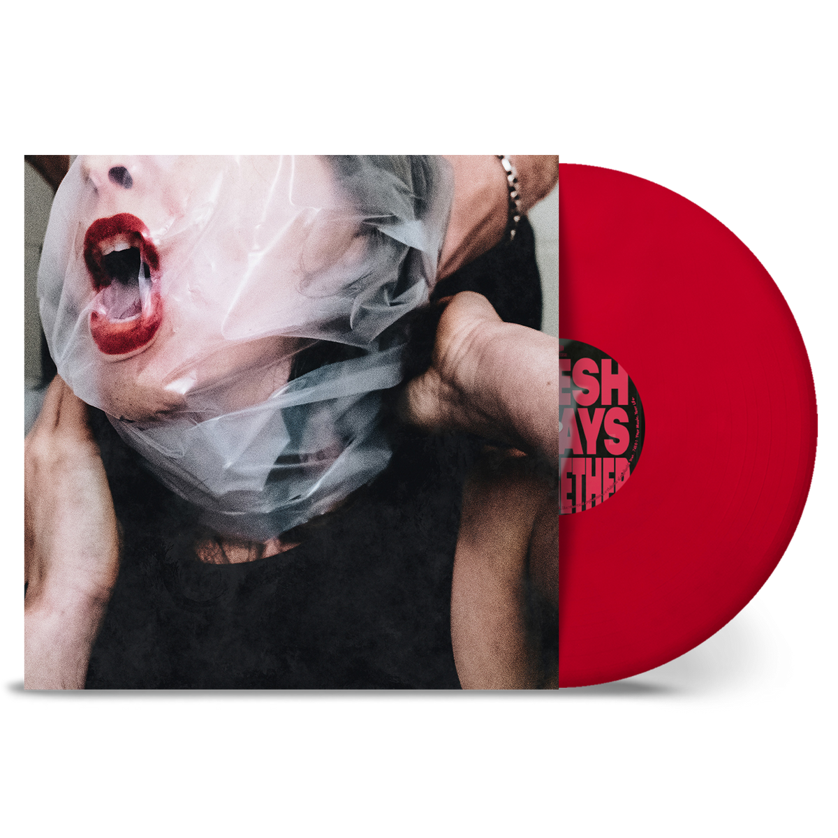 Dying Wish - Flesh Stays Together [Red Vinyl] — artwork