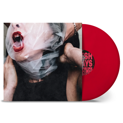 Dying Wish - Flesh Stays Together [Red Vinyl] — artwork