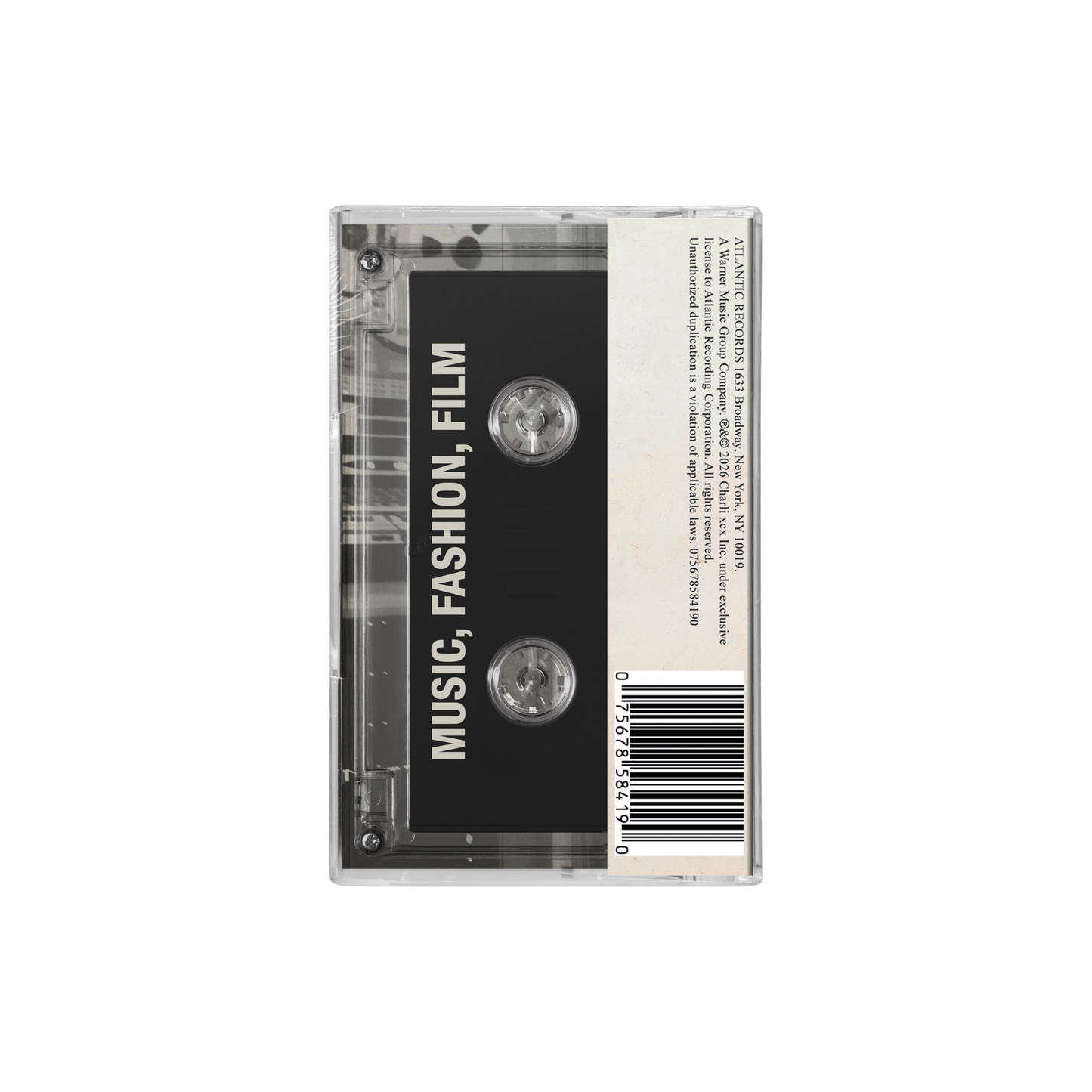 Music, Fashion, Film [Cassette]