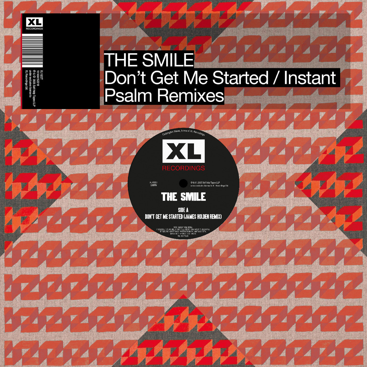 Don't Get Me Started / Instant Psalm The Remixes [12" Vinyl Single]