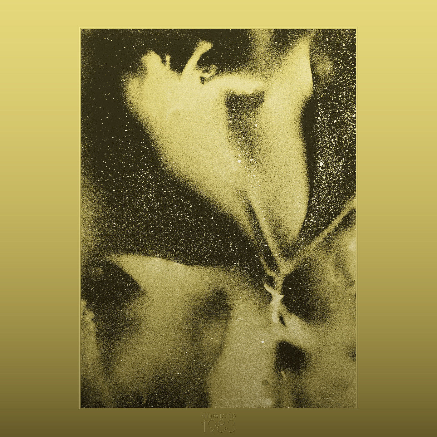 1983 [LP Iridescent gold metallic sleeve with emboss detail.]