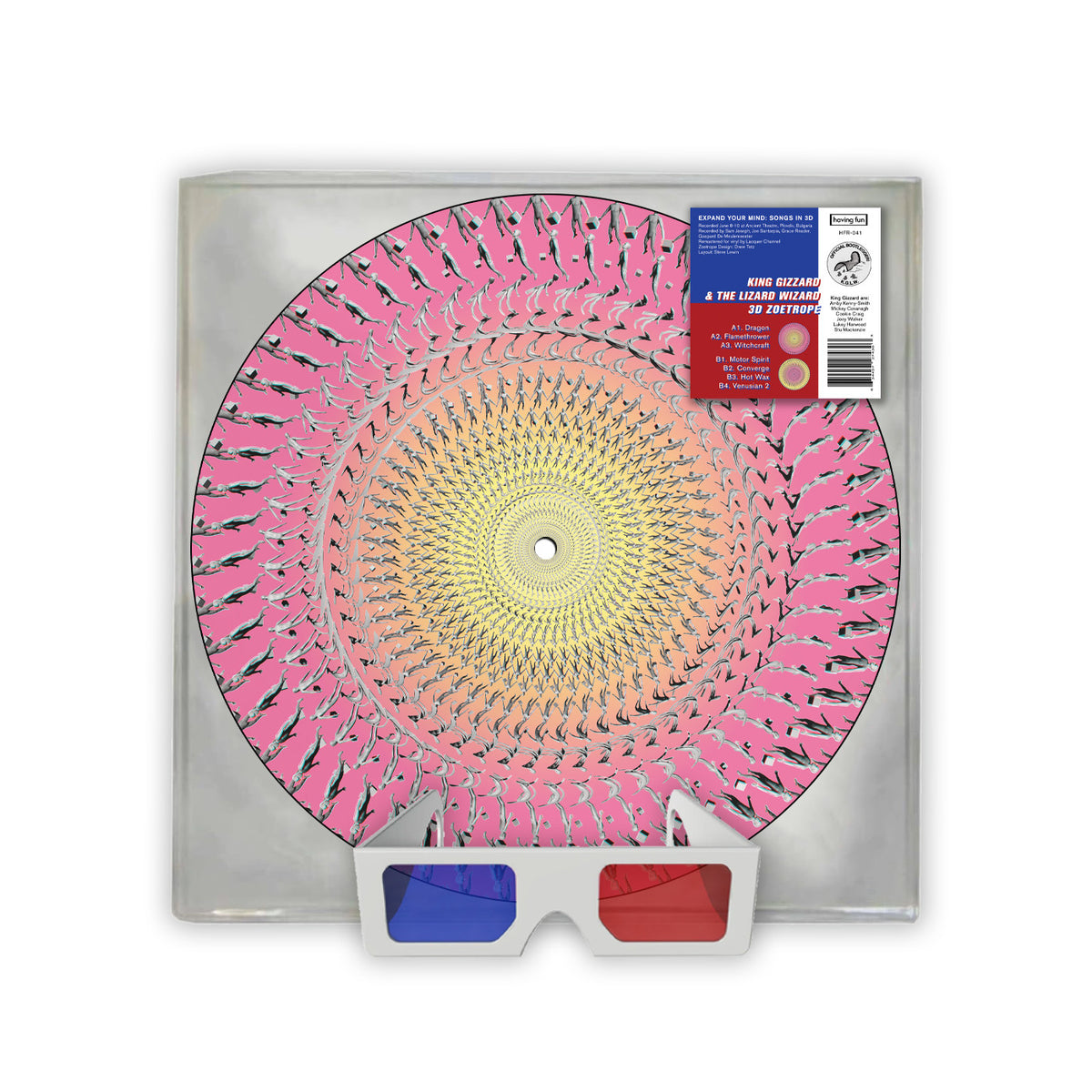King Gizzard & The Lizard Wizard - Expand Your Mind: Songs in 3D [3D Zoetrope LP]