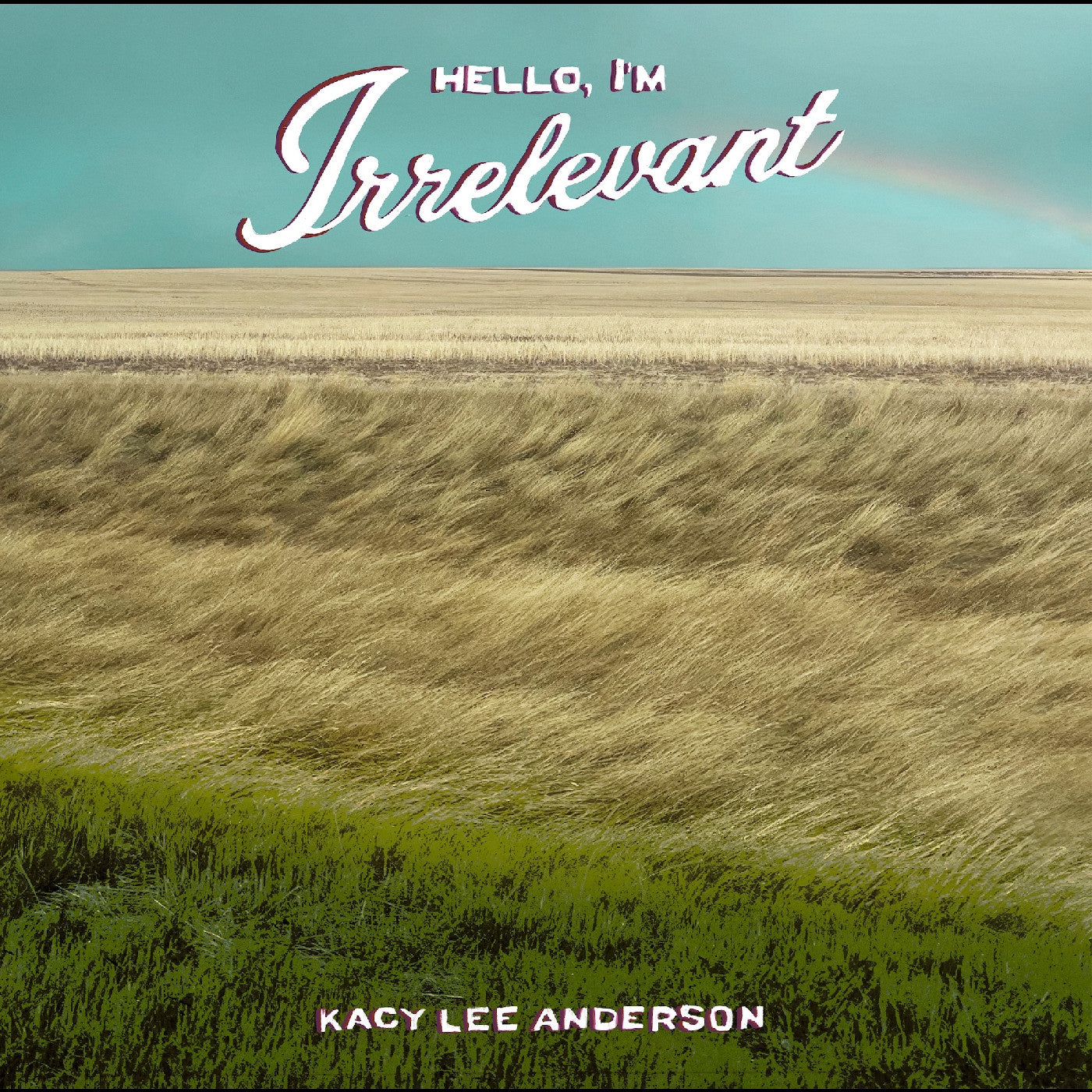 Hello Im Irrelevant Dark Sorrel Red Vinyl LP