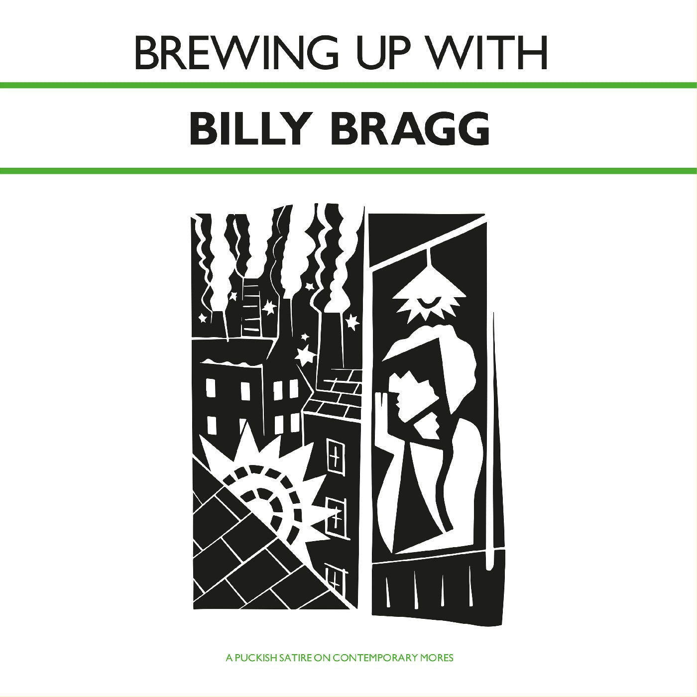 Brewing Up With Billy Bragg Solid Dark Green Vinyl LP