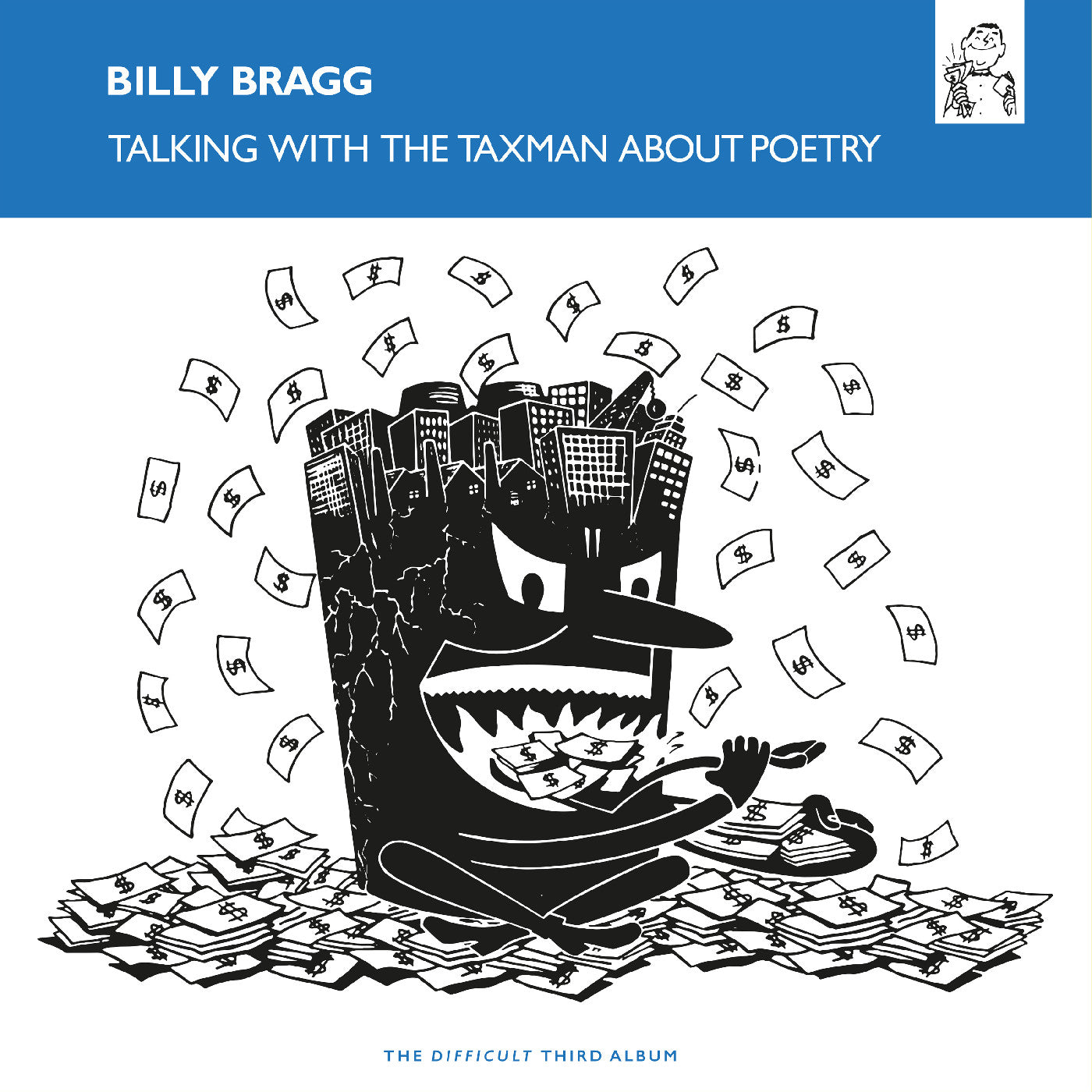 Talking With The Taxman About Poetry Solid Blue Vinyl LP