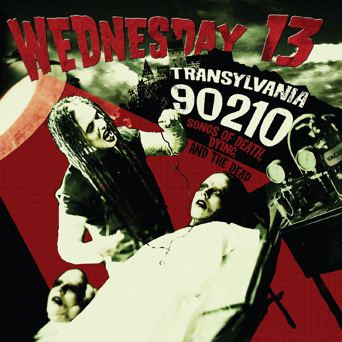 Transylvania 90210 Songs of Death Dying and the Dead Remastered Neon Green Vinyl LP