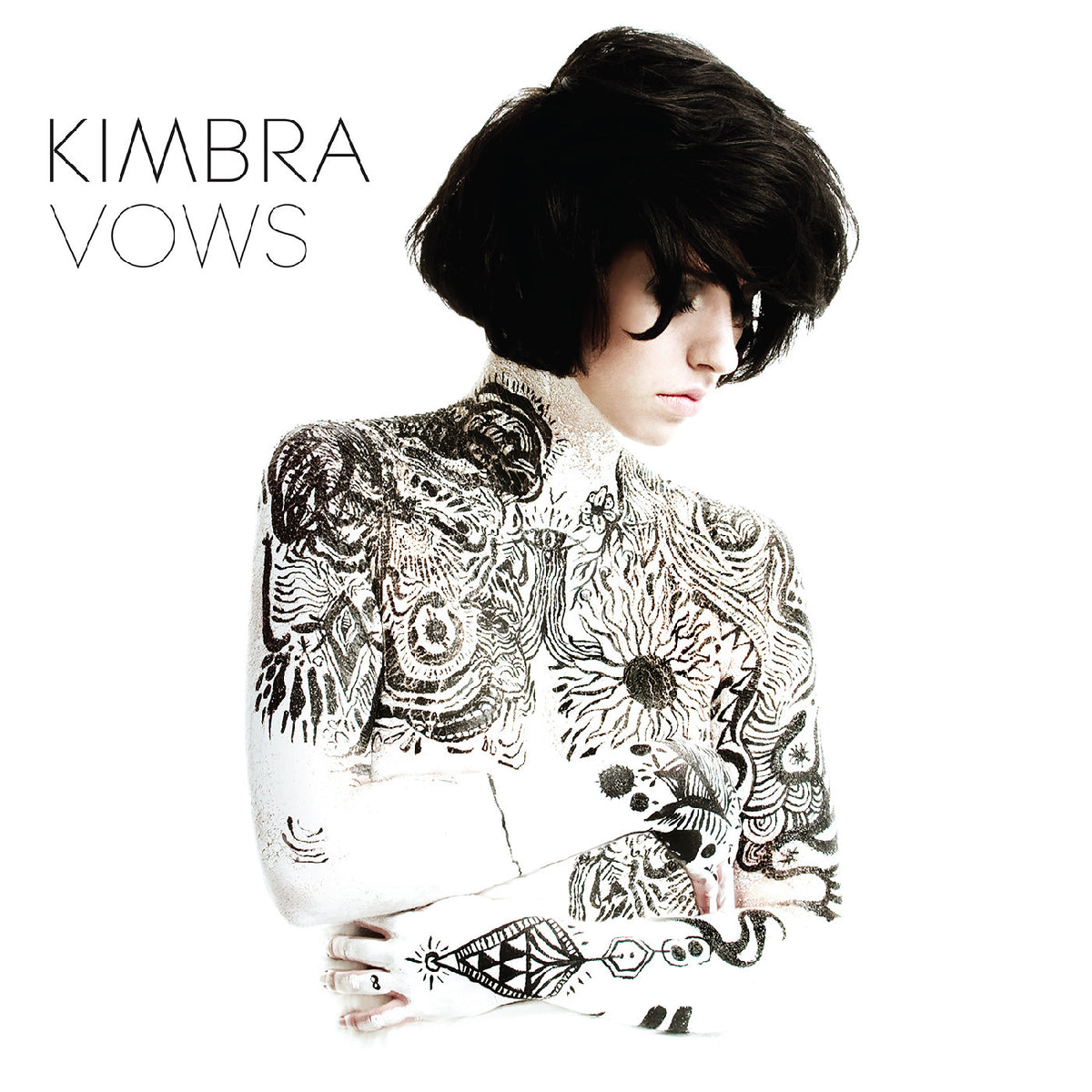 Kimbra – Vows [15th Anniversary 2LP Black & White Vinyl] cover artwork