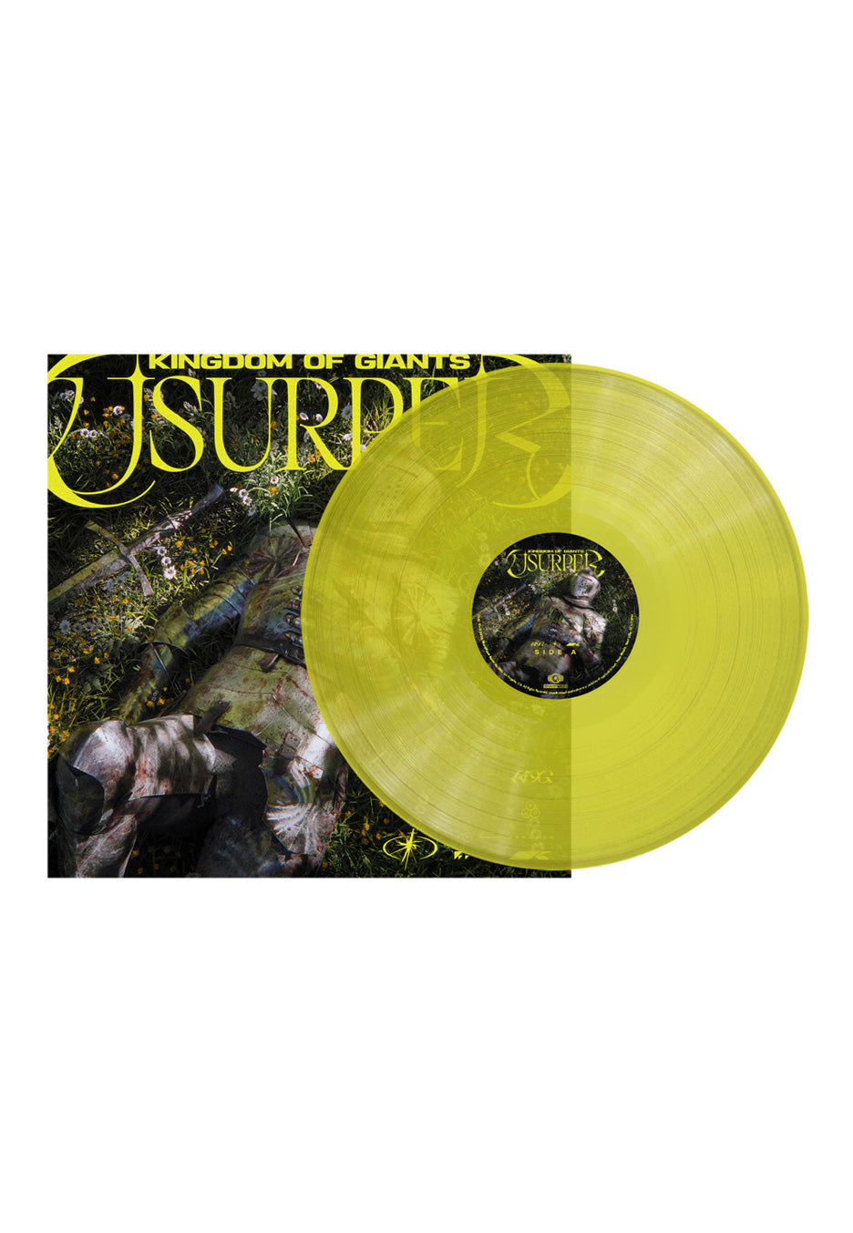 Kingdom Of Giants – Usurper [Transparent Yellow Vinyl] cover artwork