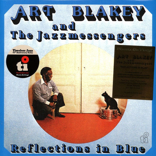 Art Blakey & The Jazz Messengers – Reflections In Blue [Blue Vinyl] cover artwork