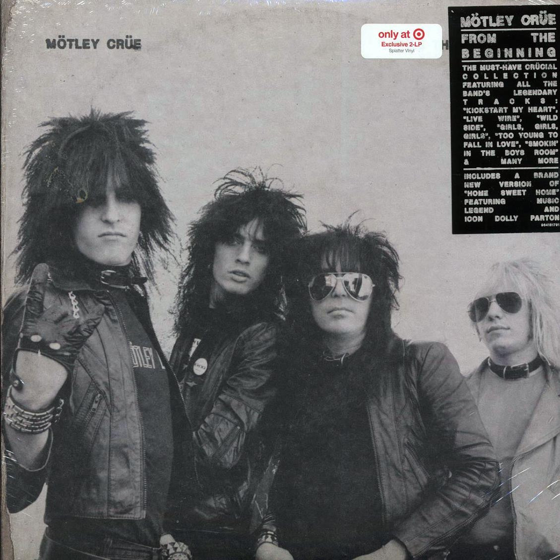 Motley Crue - From The Beginning Black & Translucent Splatter Vinyl 2LP