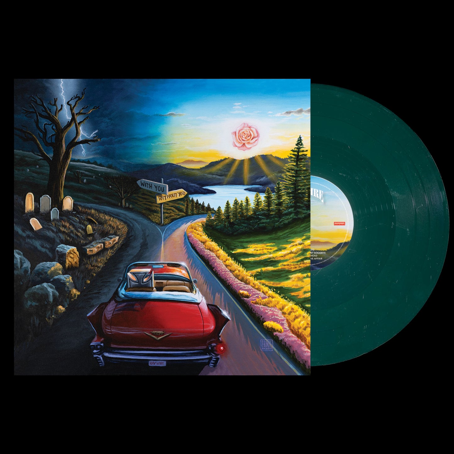 I Don't Wanna Say Goodbye Green Vinyl Indie Exclusive