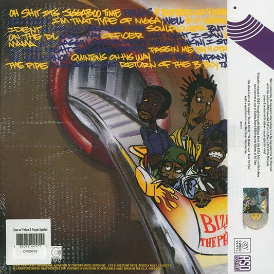 The Pharcyde – Bizarre Ride II The Pharcyde [RSD 2023 Clear/Yellow/Purple Splatter 2LP + OBI] product image 2