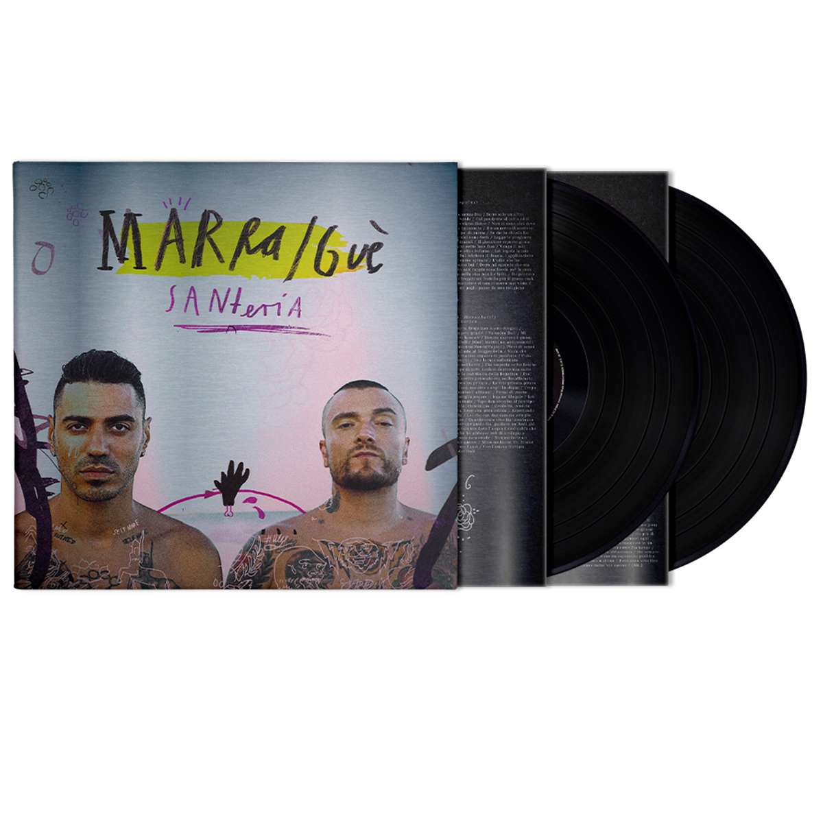 Marracash & Guè – Santeria (10th Anniversary) [Alternative Artwork 2LP] cover artwork