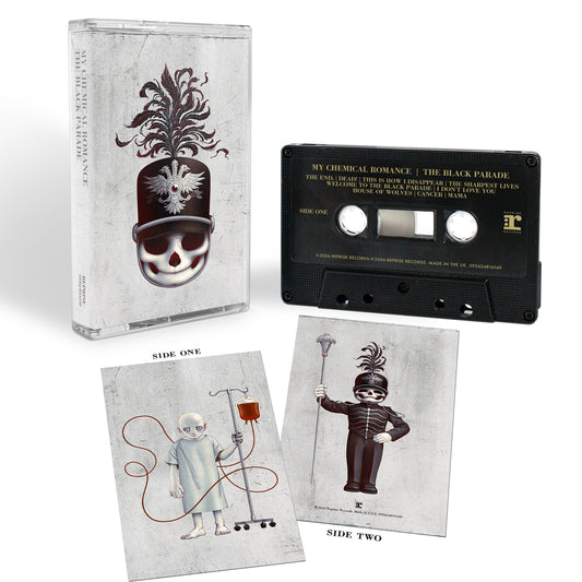 My Chemical Romance - The Black Parade 20th Anniversary Deluxe Edition cassette cover art
