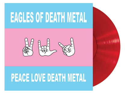 Peace Love Death Metal Red Vinyl LP