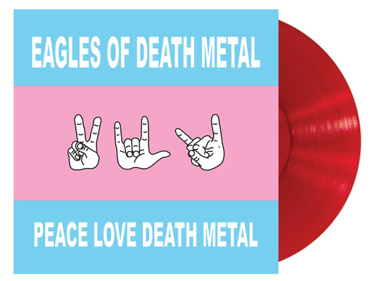 Peace Love Death Metal Red Vinyl LP