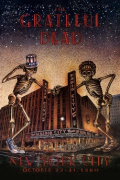 Grateful Dead - Radio City Music Hall [Poster]