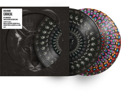 Disclosure — Caracal [10th Anniversary Zoetrope 2LP]; artwork and packaging