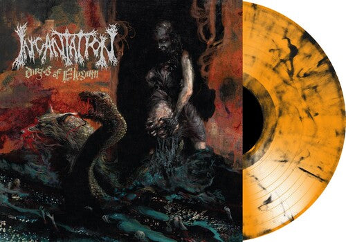 Dirges of Elyzium [Orange Black Marble Vinyl]