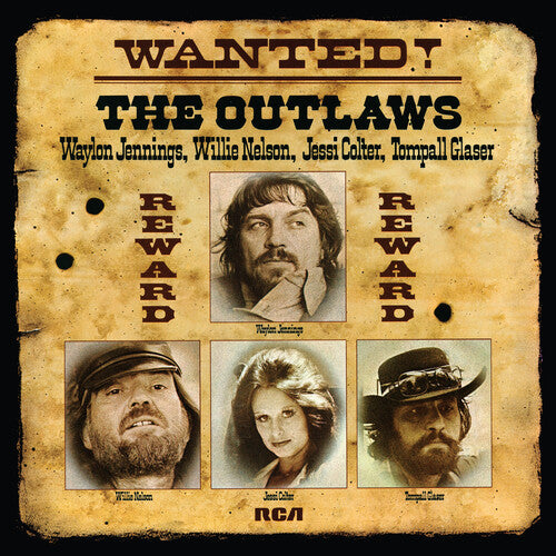 Waylon Jennings, Willie Nelson, Jessi Colter & Tompall Glaser - Wanted! The Outlaws [LP]