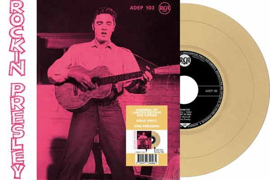 Rockin' Presley [7" Gold Vinyl Import]