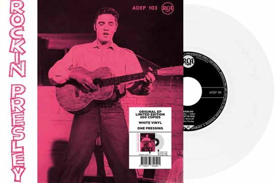 Rockin' Presley [7" White Vinyl Import]