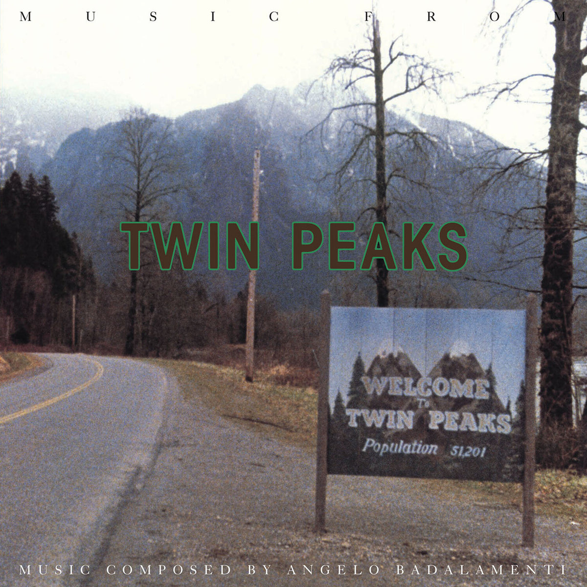 Angelo Badalamenti - Music From Twin Peaks [Green Vinyl] - cover artwork
